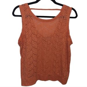 Forever 21 Women's Orange Knit Top 🍊💫